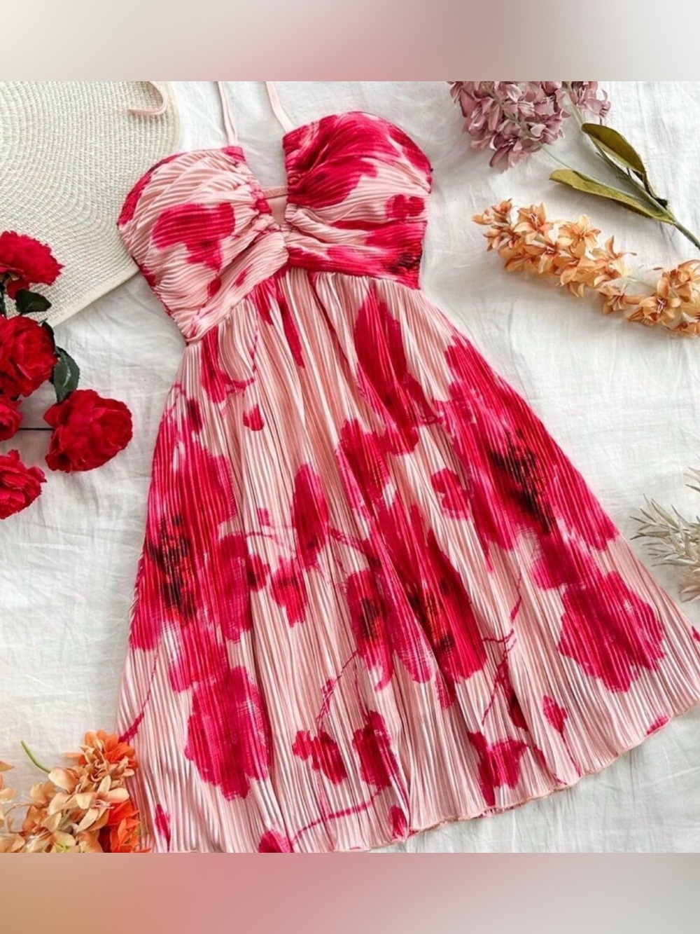 Tie Dye Cami Mini Dress